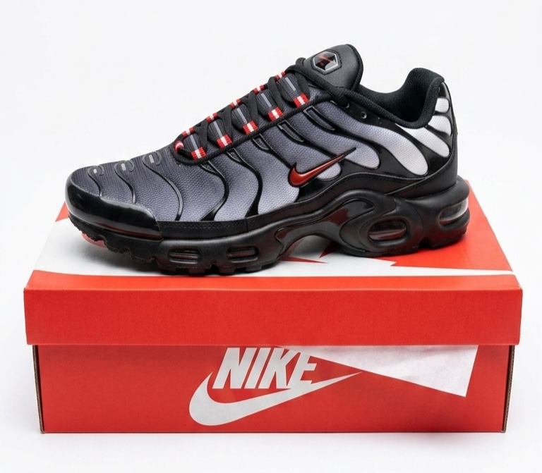 Nike Air Max Plus Black Gradient Red