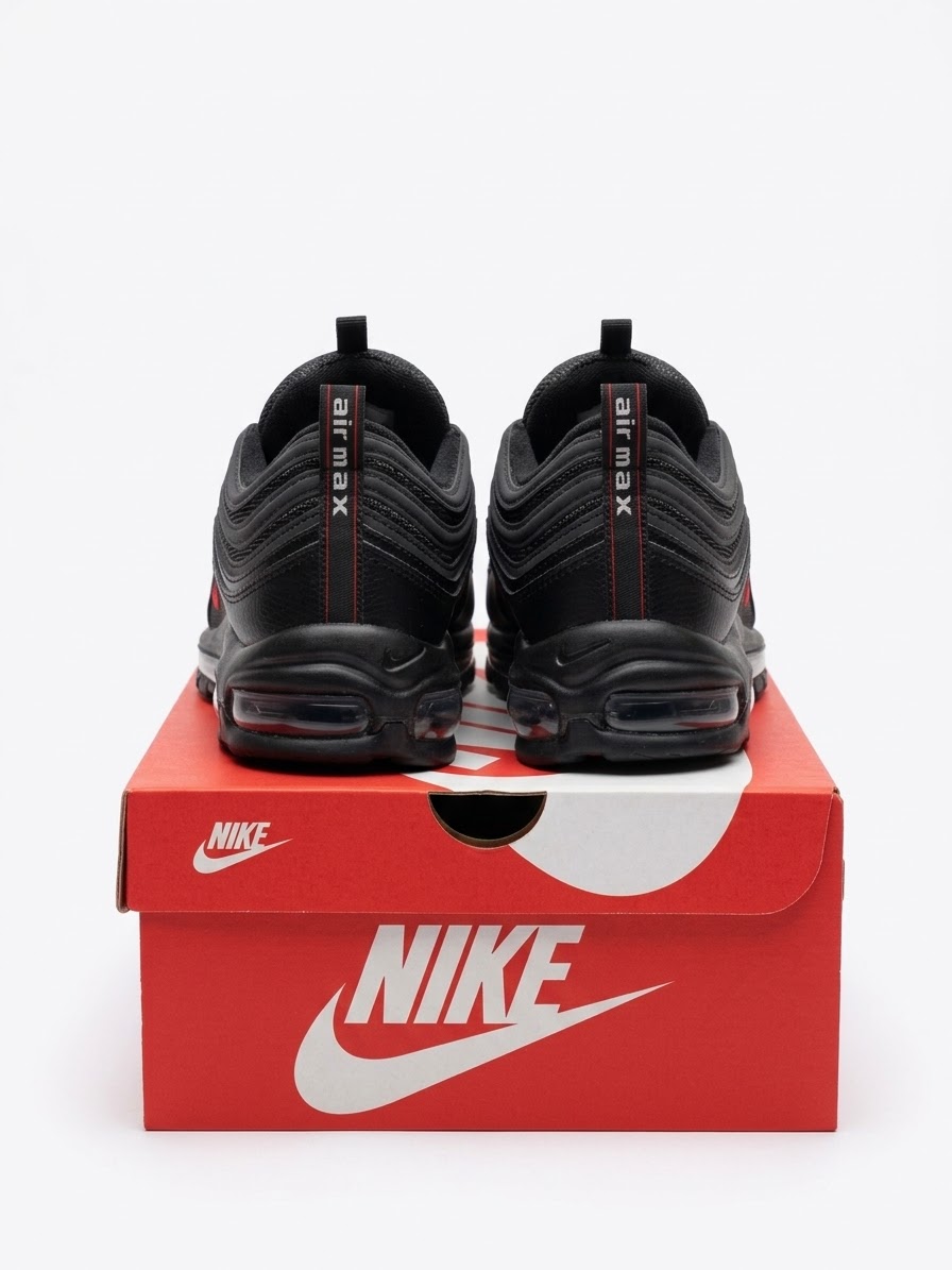 NIKE AIR MAX MILLENIUM BLACK RED - Εικόνα 2