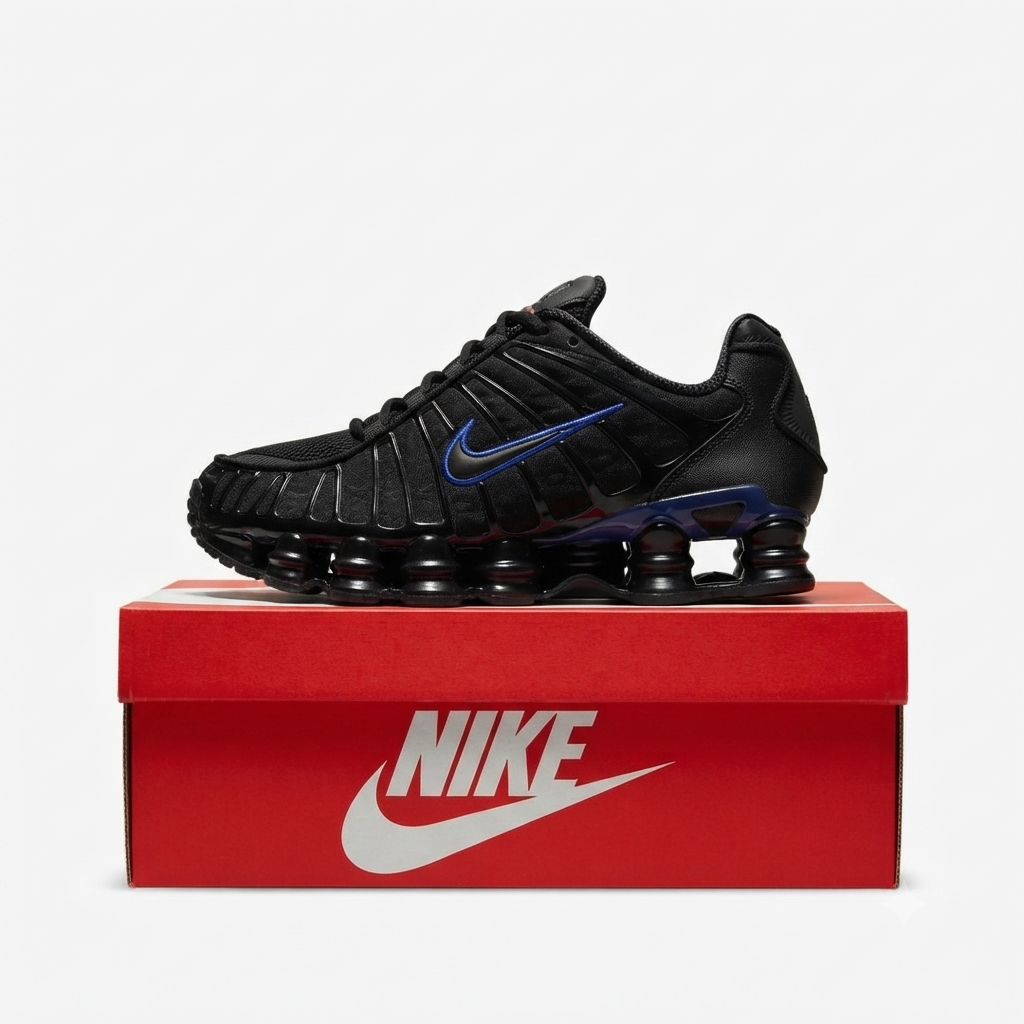 Nike Shox TL BLACK BLUE